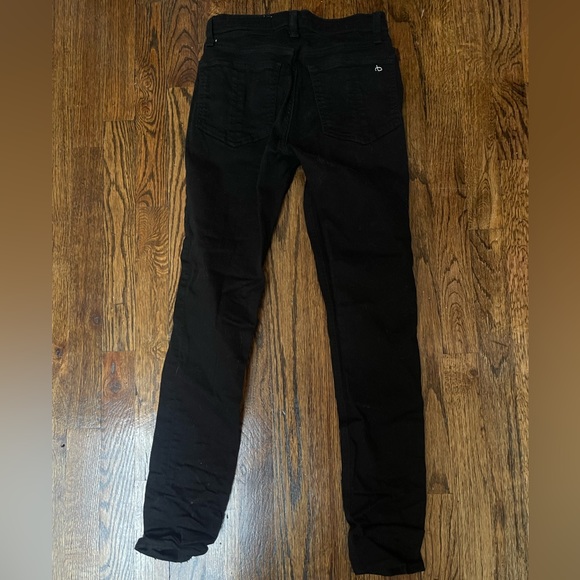 Rag and bone black skinny jeans - Picture 2 of 2